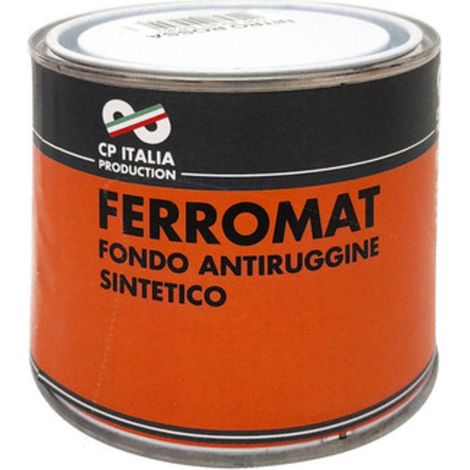 ANTIRUGGINE FERROMAT ROSSO DA 0,500 L- 6,0 pz