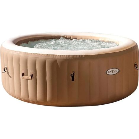 Intex 28426 Whirlpool Pure SPA Bubble Massage 196x71 cm aufblasbar 4 Personen