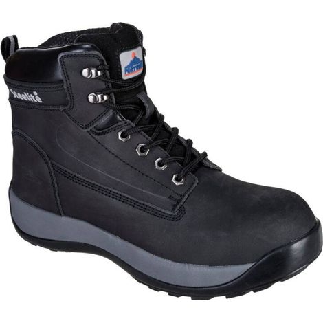 Scarpe di sicurezza alte Constructo Nubuck S3 HRO Nero 40 (1/3)