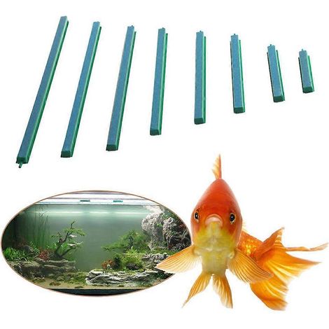 Barre de diffusion d'air pour aquarium (4", 8", 12") - Accessoires pour pompe à air - Pierres minérales - Diffuseur à microbulles - 8 pouces (1/4)