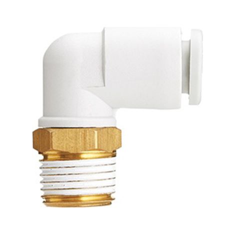 Raccord coudé SMC KQ2 vers Enfichable, 8 mm Enfichable, 8 mm ( Prix pour Sachet de 10 )