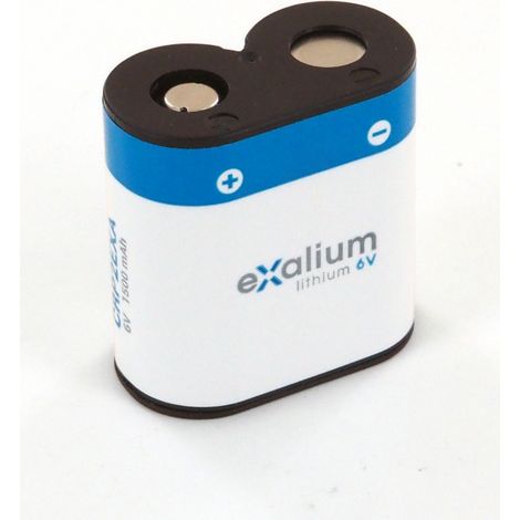 Pile 6V 1.5Ah CRP2 EXALIUM (2CR17335)