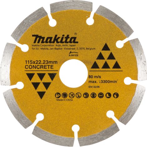 Makita A-84109 A-84109-D.Diamond 115 Segmento EC-7 (1/3)