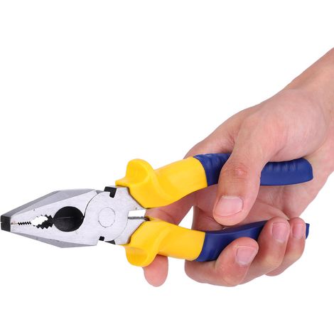 8-Zoll-Drahtschneider, 45 Kohlenstoffstahl, Seitenschneider, Elektriker-Handwerkzeug (1/5)