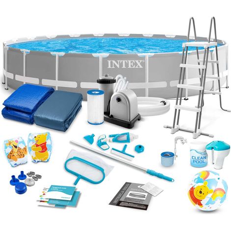 Piscine de jardin tubulaire 610 x 132 cm 21 pouces 1 INTEX 26756 (1/5)