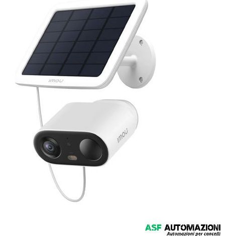 Imou Kit - Cell Go 2K Full Color Kit - 1x Telecamera Batteria Wi-Fi 3MP 2.8mm FullColor Deterrenza Attiva + 1x Pannello Solare