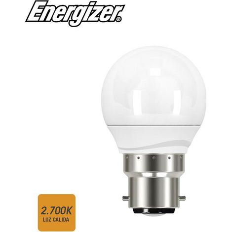 AMPOULE SPHÉRIQUE LED BAYONETTE B22 5.9W 470 LUMENS CHAUD LUMIÈRE 2700K