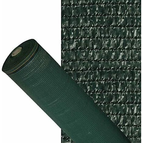 Telo rete ombreggiante Alta schermatura 90% oscurante Verde frangisole - 4,00 mt x 50 mt (1/5)