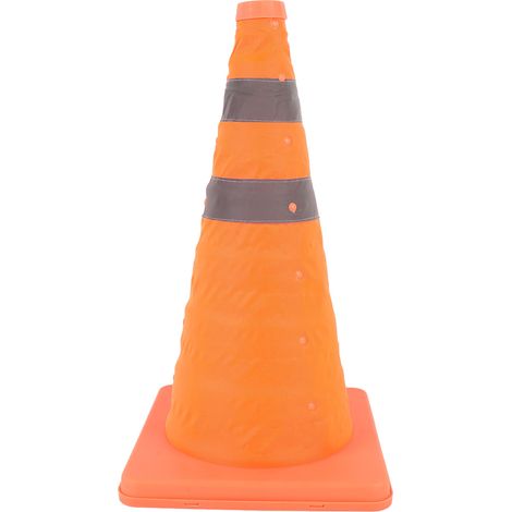 17.72 inch Traffic Safety Cones with Reflective Collars,Orange Construction Cones Parking Cones Soccer Training Cones Road Cones for Parking lot, Driveway, Sport and Driving Training.