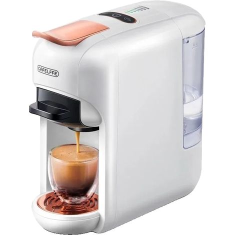 Machine à café, compatibilité 5-en-1, système de brassage rapide (1/2)