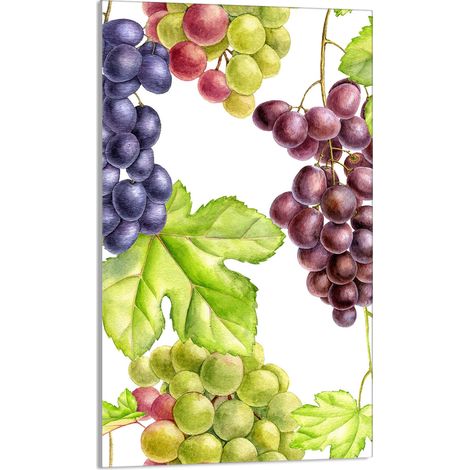 Planche à découper en verre 30 x 52 cm Fruits (1/5)