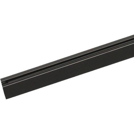 Sistema Illuminazione Binario Monofase Nero, Binario Connettori Giunti (Binario 3M)