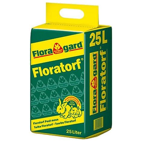 Torba (bionda) acida di sfagno (Floratorf - Floragard) (25 lt)