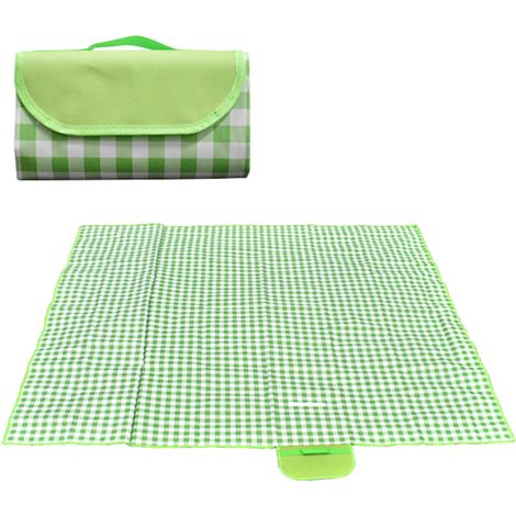 Manta de picnic extragrande de 2 m x 2 m, plegable, impermeable y resistente a la arena, con asa, ideal para acampar, hacer senderismo y pescar. (1/5)