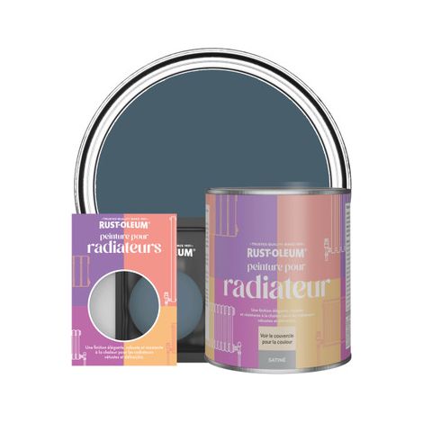 Peinture pour Radiateur, Finition Satinée - Bleu Dessin (1/3)