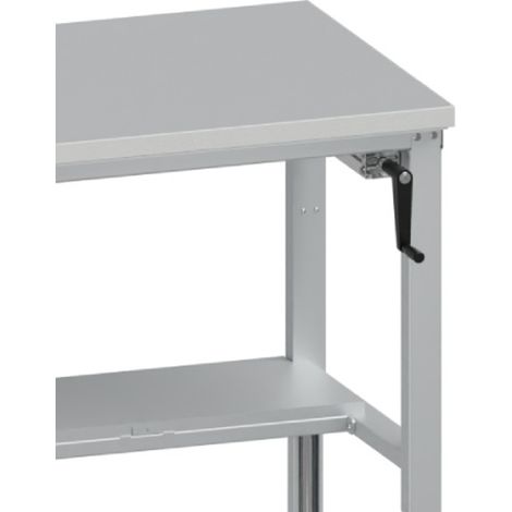 PROVOST - Établi réglable mobile M-Lys - Plateau stratifié 150 x 75 cm