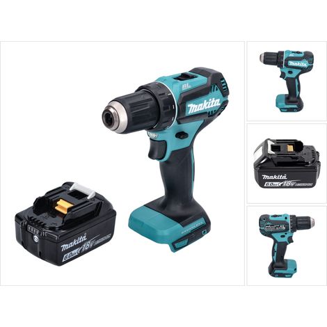 Makita DDF 485 G1 Perceuse-visseuse sans fil 18 V 50 Nm brushless + 1x Batterie 6,0 Ah - sans chargeur