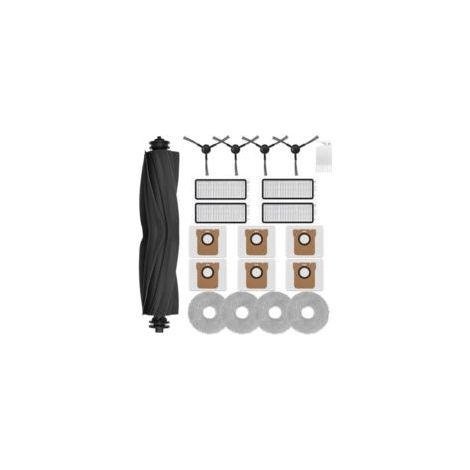 Accessori per l'aspirapolvere robot Dreame L20 Ultra/L20 Ultra Complete/L30 Ultra: 1 spazzola principale, 6 sacchetti per la polvere, 4 panni per la pulizia, 4 filtri, 4 spazzole laterali, 1 spazzola (1/5)