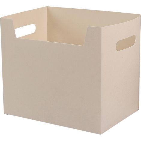 Classeur portable en PP, boîte de rangement pour documents de bureau, organiseur de bureau pour fichiers et papiers (1/5)