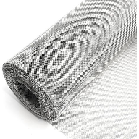 Grillage Anti Rongeur 100 x 300 cm, Grille Métallique en acier inoxydable 304, Grillage Fine Maille, Grillage a Poule, anti Moustique Insecte (20 Mesh) (1/5)