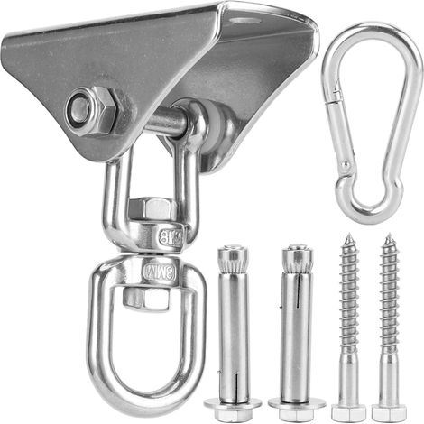 Crochet de Suspension en Acier Inoxydable, Accessoire de Levage pour Sac de Sable et Chaise Suspendue, Fixation Robuste (1/5)