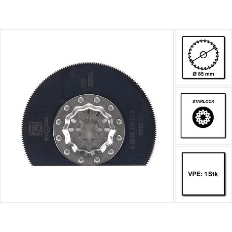 FEIN HSS-Sägeblatt Starlock segmentiert D85mm