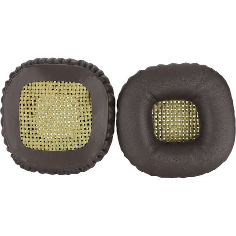 Mousses mémoires de forme de rechange FYZ-162 pour casque Marshall Major, noir, coussinets d'oreille confortables, pièces de remplacement (1/5)