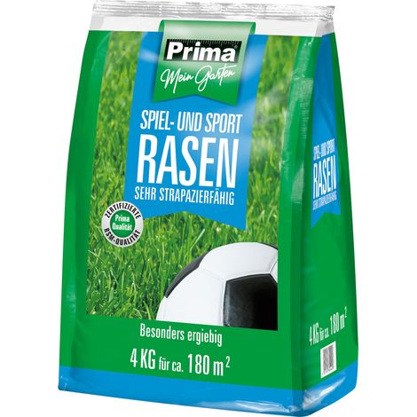 PRIMA Spiel und Sportrasen, 4 Kg