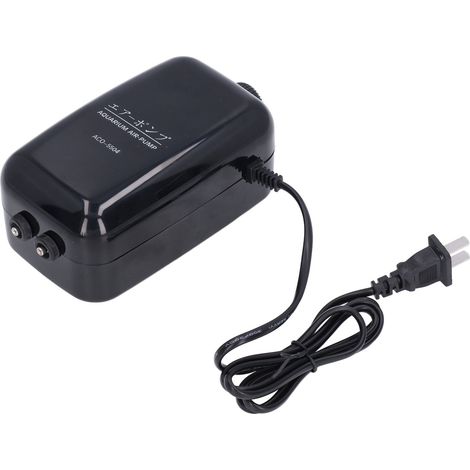 Pompe à air pour aquarium 5W, aérateur silencieux à double sortie pour aquarium, oxygénation de l'eau, CN 220V (1/5)
