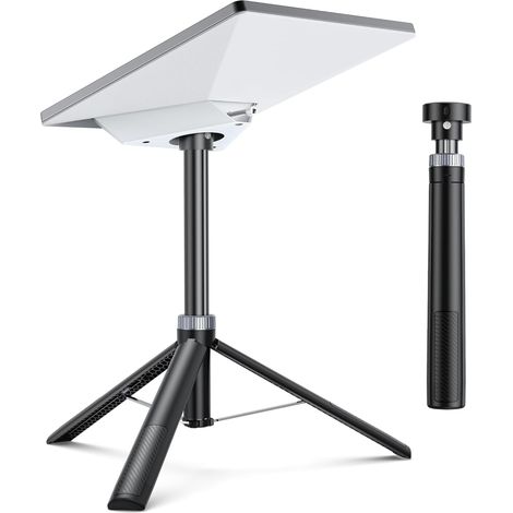 Support Trépied Portable pour Mini Antenne Satellite, Compatible avec Mini, Adaptateur en Aluminium Pliable pour Camping, Voyage et Camping-car (1/5)