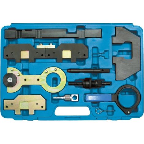 SW-Stahl 26103L Motor Einstellwerkzeug Satz I geeignet für Fahrzeuge von BMW I für M40, M42, M43, M44, M50, M52, M54, M56 Motoren
