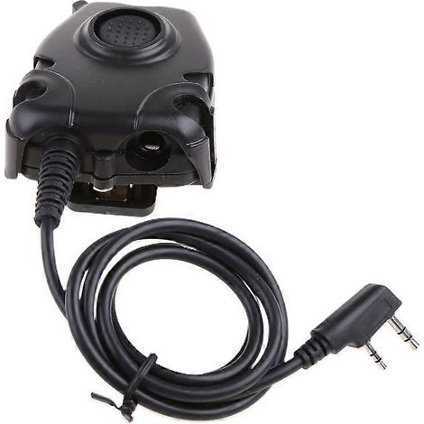 Casque tactique militaire Z avec bouton PTT pour radio portable Kenwood KG-UVD1P KG-679 (1/5)