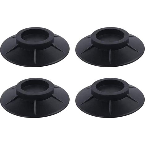 Anti-Vibrations-Waschmaschinenmatte 4 Stück Anti-Vibrations-Waschmaschinenmatte – Verhindert, dass sich die Waschmaschine bewegt – Anti-Vibrations-Waschmaschinenunterlage für Waschmaschinen und Trockn (1/5)
