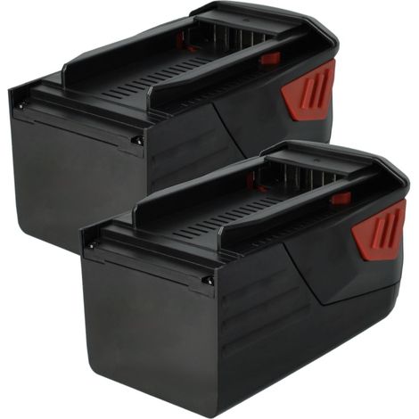 vhbw 2x batteria compatibile con Hilti TE6-ALi, TE6-A36, TE 6-A36 AVR, TE 500-A36, CPC 36V utensile elettrico (3000 mAh, Li-Ion, 36 V) (1/4)