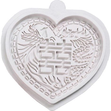 Moules en silicone pour gâteaux fondants, chocolats, bonbons et glaces, pour mariages et anniversaires chinois outils de pâtisserie DIY, multicolores. (1/4)