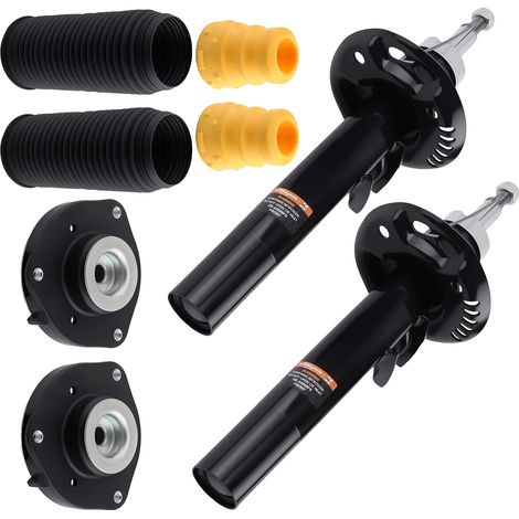 Amortiguador de suspensión delantera, acero de alta resistencia, 18 pulgadas de longitud, compatible con el modelo de vehículo compacto premium 8P, hatchback versátil VI, coche compacto (1/5)