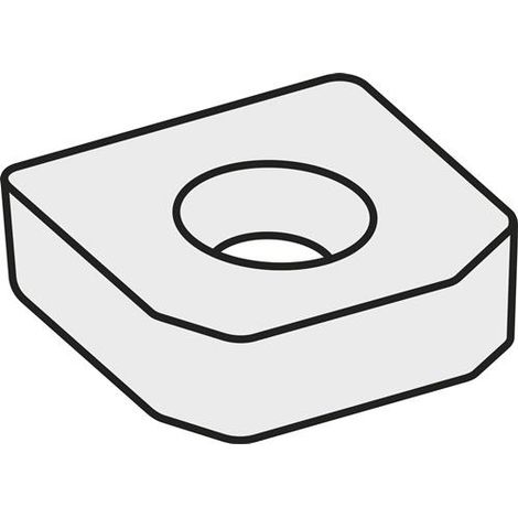 Wendeplatten-Unterlegscheibe ISO LNX 220616:GJ11 Brutto-G.35,27g Farbe Silber (1/2)