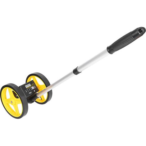 Double roue de mesure, roue de distance ergonomique de haute précision, 9999 m (1/5)