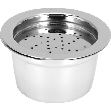 Capsule de café réutilisable et rechargeable avec filtre à café, cuillère et goupillon, compatible avec Kfee (1/5)