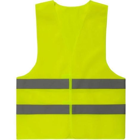 Gilet de Sécurité Haute Visibilité L – Jaune Réfléchissant 360° – Certifié EN471 – Usage Routier et Professionnel – Straße Tech (1/5)