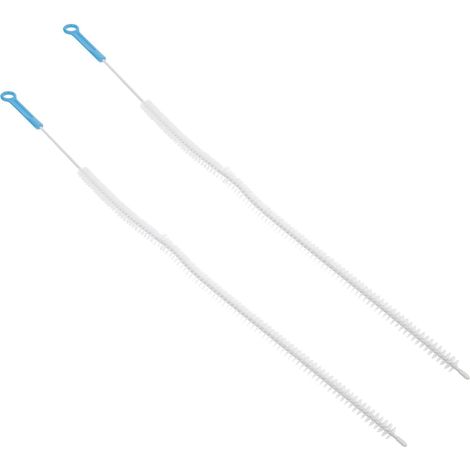 2pièces Brosse Débouchage Canalisation Flexible Pour Évier Nettoyeur De Canalisations Déboucheuses Sans Fil Pour Lavabo Et Égout (1/5)