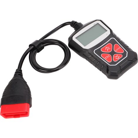 Lecteur de code défaut OBD2, outil de diagnostic multifonction pour voitures, SUV et camionnettes, écran LCD, noir, scanner de panne moteur. (1/5)