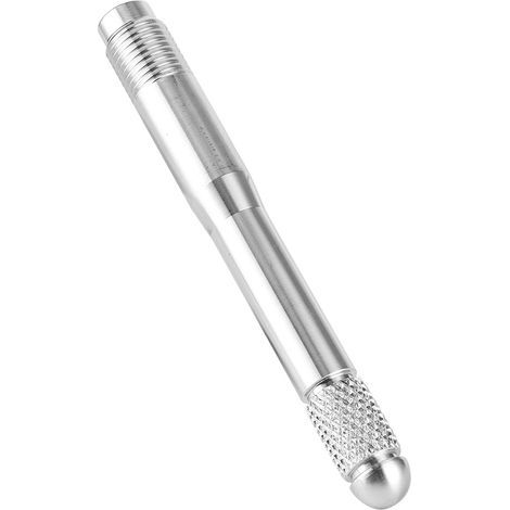 EBTOOLS Goujon de roue goujon pilote, goupille de positionnement de pneu montage de roue outil d'alignement écrou boulon cosses M14x1.5 universel(argent) (1/5)
