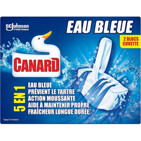 Canard Wc Eau Bleue - Bloc Wc Colorant 5en1-2 Blocs (1/5)