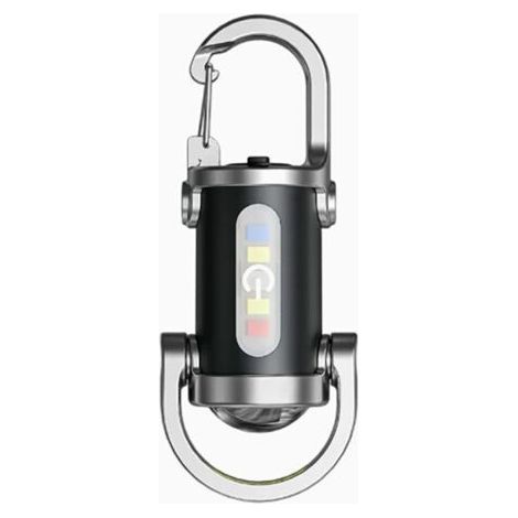 Ultra Powerful USB C Rechargeable LED Torch, Self Defense Life Waterproof 7 Modes Keychain Flashlight Outdoor Camping, Emergency, Fishing (1/5)