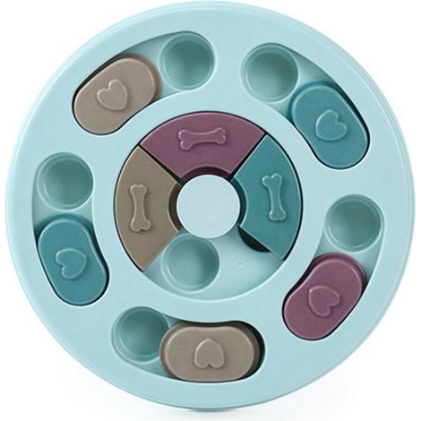 Jouet Educatif pour Chien Puzzle interactif pour ChienPuzzle pour Chien Dog Smart Jeu Intelligence Chien,Jeux Chien Intelligent Jouet Chien interactif Jouet Chiot educatif (1/5)
