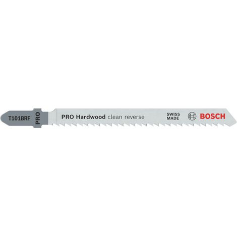 Bosch Stichsägeblatt T 101 BRF VE à 5 Stück Clean for Hard Wood