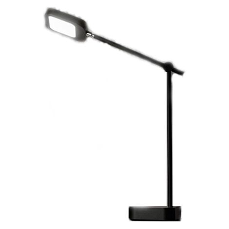 Lampada Da Scrivania Industrial-Minimal-Nordico Icon Metallo Nero Led 8W 3000K (1/2)
