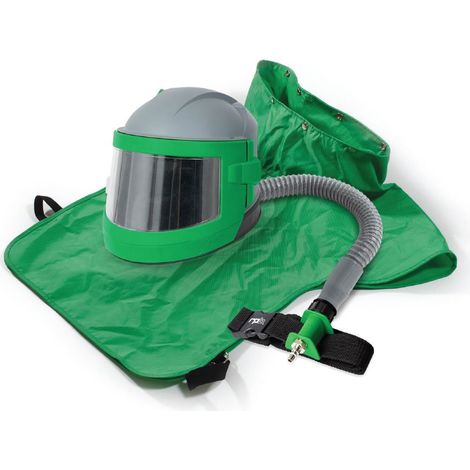 Nova 3 Belüftetes Sandstrahlhelm-Set - GVS - NV3-711-50