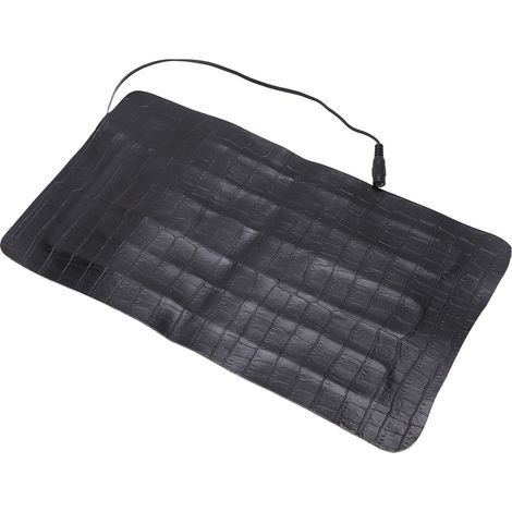 Coussin chauffant 8,5 W, 3 niveaux de température réglable, lavable, en cuir PU, pour reptiles, idéal pour les sièges auto pour animaux de compagnie, 5 V 2 A, référence 3318 (1/5)